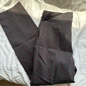 Akris Punto Polka Dot Straight Pants